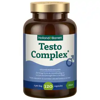 Holland & Barrett Holland & Barrett Testo Complex* - 120 capsules aanbieding