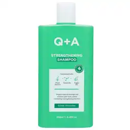 Holland & Barrett Q+A Strengthening Shampoo - 250ml aanbieding