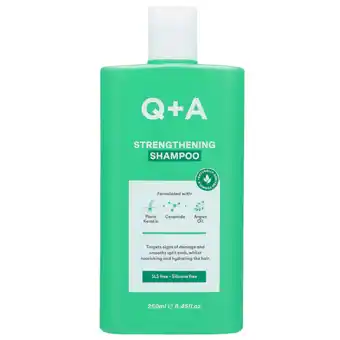 Holland & Barrett Q+A Strengthening Shampoo - 250ml aanbieding
