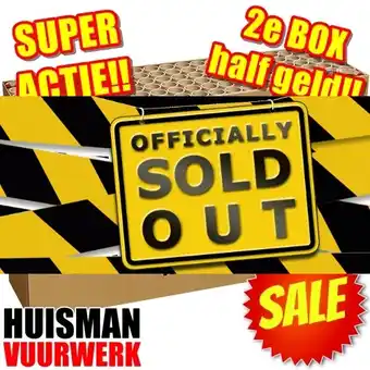 Huisman Vuurwerk Event Super Selection Box No.1 & No.2 aanbieding