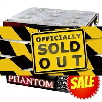 Huisman Vuurwerk Das Phantom aanbieding