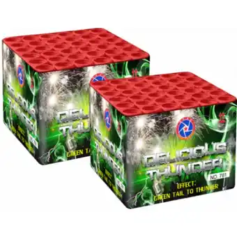 Huisman Vuurwerk Delicious Thunder (2 voor 1!!) aanbieding