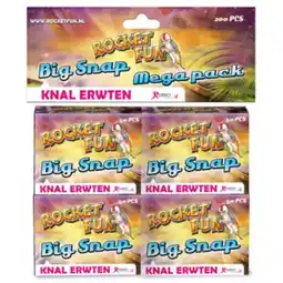 Huisman Vuurwerk Knalerwten (4 doosjes) aanbieding