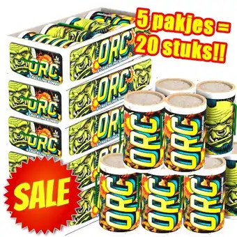 Huisman Vuurwerk ORC Actie 5 Pakjes aanbieding