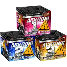 Huisman Vuurwerk Super Achtung 1, 2, 3 aanbieding