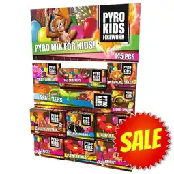 Huisman Vuurwerk Pyro Kids CAT.1 Pakket aanbieding