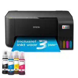 MediaMarkt Epson Ecotank Et-2865 - Printen Kopiëren En Scannen Inkt All-in-one-printer Zwart aanbieding