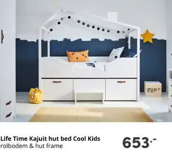 Baby & Tiener Life Time Kajuit hut bed Cool Kids aanbieding