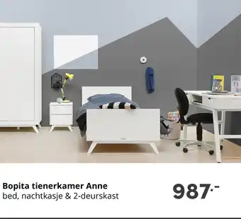 Baby & Tiener Bopita tienerkamer Anne aanbieding