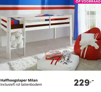 Baby & Tiener Halfhoogslaper Milan aanbieding