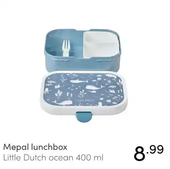 Baby & Tiener Mepal lunchbox Little Dutch ocean 400 ml aanbieding