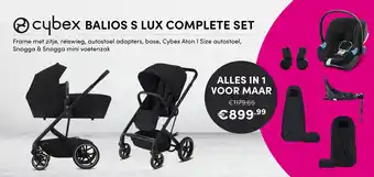 Baby & Tiener Cybex Balios S Lux Complete Set aanbieding