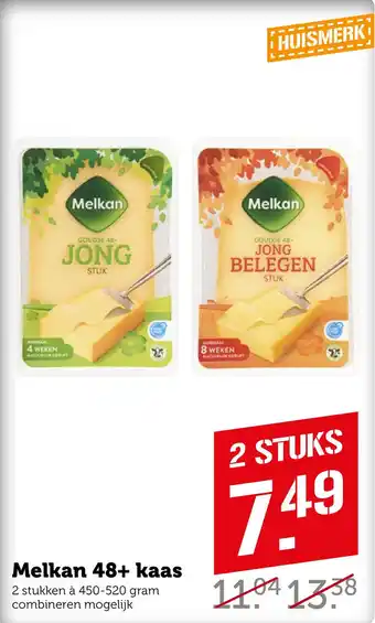 Coop Melkan 48+ kaas aanbieding