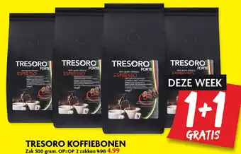 Dekamarkt TRESOR O KOFFIEBONEN aanbieding