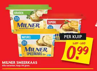 Dekamarkt MILNER SMEERKAAS aanbieding