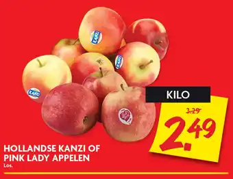 Dekamarkt HOLLANDSE KANZI OF PINK LADY APPELEN aanbieding