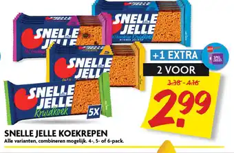 Dekamarkt SNELLE JELLE KOEKREPEN aanbieding