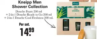 De Online Drogist Kneipp Men Shower Collection aanbieding