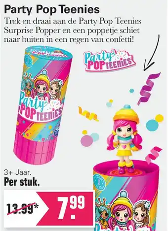 De Online Drogist Party Pop Teenies aanbieding