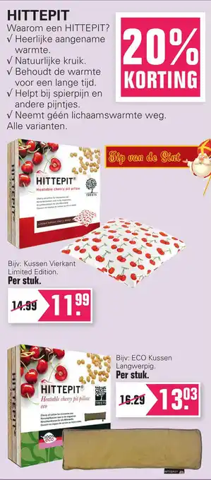 De Online Drogist HITTEPIT aanbieding