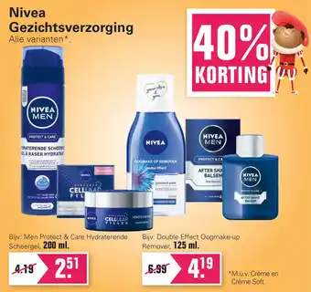 De Online Drogist Nivea Gezichtsverzorging aanbieding