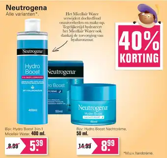 De Online Drogist Neutrogena aanbieding