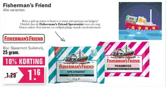 De Online Drogist Fisherman's Friend aanbieding