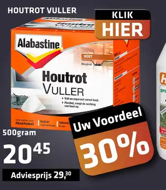 De voordeelmarkt Houtrot Vuller aanbieding