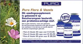 De Rode Pilaren Puro Flora & Vezels aanbieding