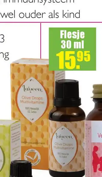 Gezond & Wel Olive Drops Multivitamine aanbieding