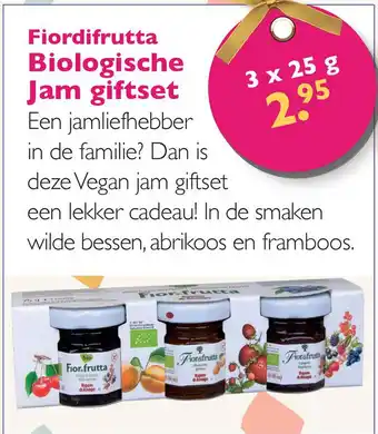 Gezond & Wel Fiordifrutta Biologische Jam giftset aanbieding