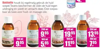 Gezond & Wel Basisolie aanbieding