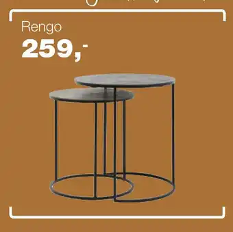 IN.HOUSE Rengo bijzettafels aanbieding