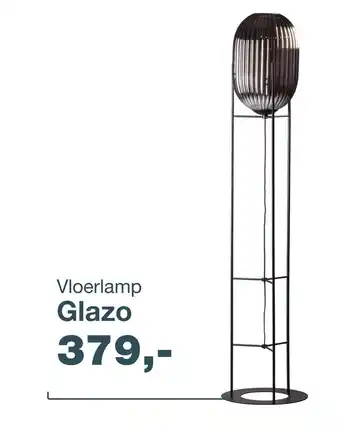 IN.HOUSE Vloerlamp Glazo aanbieding