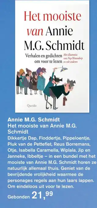 Libris Het mooiste van Annie M.G. Schmidt - Annie M.G. Schmidt aanbieding