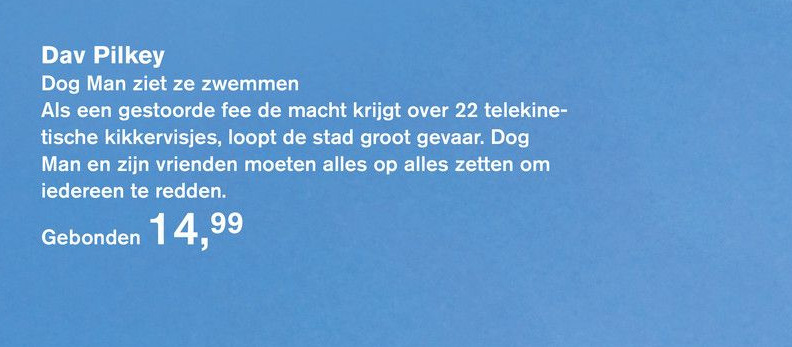 Dog Man 8 - Dog Man ziet ze zwemmen - Dav Pilkey aanbieding bij Libris