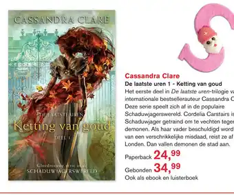 Libris Ketting van goud - Cassandra Clare aanbieding