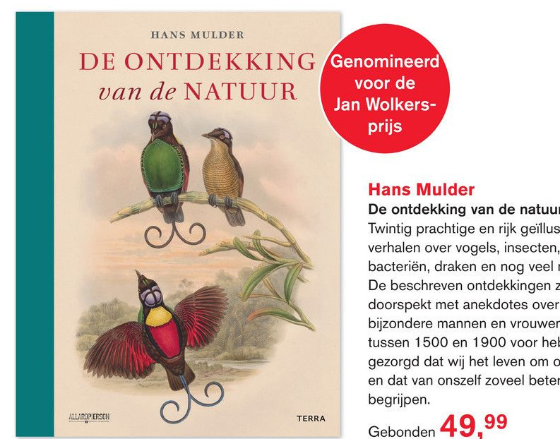De ontdekking van de natuur - Hans Mulder aanbieding bij Libris