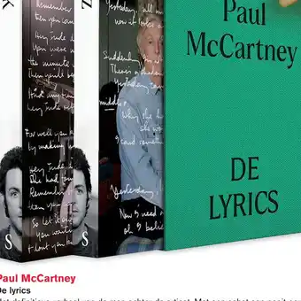 Libris De lyrics - Paul McCartney aanbieding