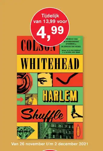 Libris Harlem Shuffle - Colson Whitehead aanbieding