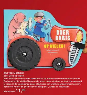 Libris Boer Boris op wielen - Ted van Lieshout aanbieding