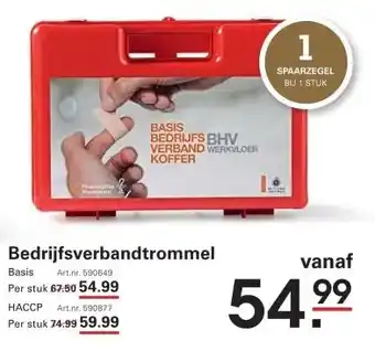 Sligro Bedrijfsverbandtrommel aanbieding