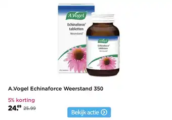 Plein.nl A.Vogel Echinaforce Weerstand 350 aanbieding