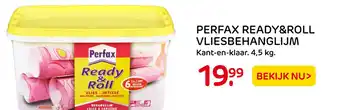 Praxis PERFAX READY&ROLL VLIESBEHANGLIJM aanbieding