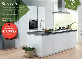 Superkeukens Sorrento aanbieding