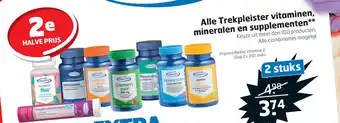 Trekpleister Alle Trekpleister vitaminen, mineralen en supplementen* aanbieding