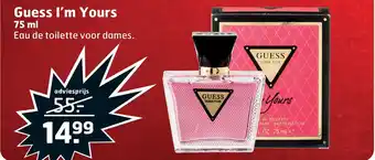 Trekpleister Guess I'm Yours 75 ml aanbieding