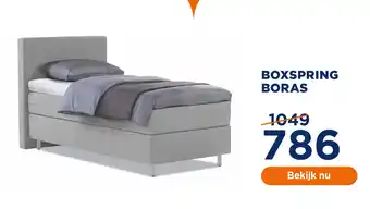 TotaalBED BOXSPRING BORAS aanbieding