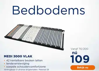 TotaalBED MEDI 300O VLAK aanbieding