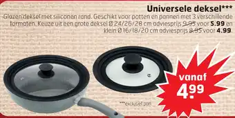 Trekpleister Universele deksel aanbieding